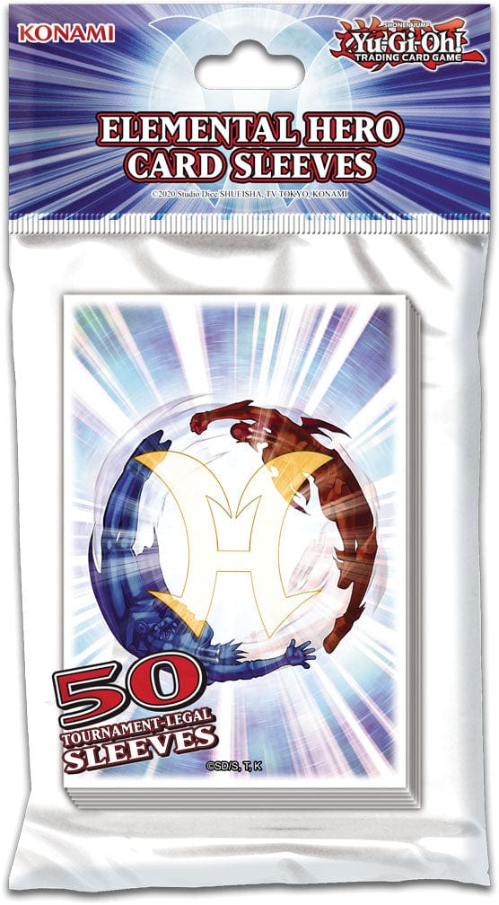 Yu-Gi-Oh! TCG: Elemental Hero Sleeves Pack 50ct - Third Eye
