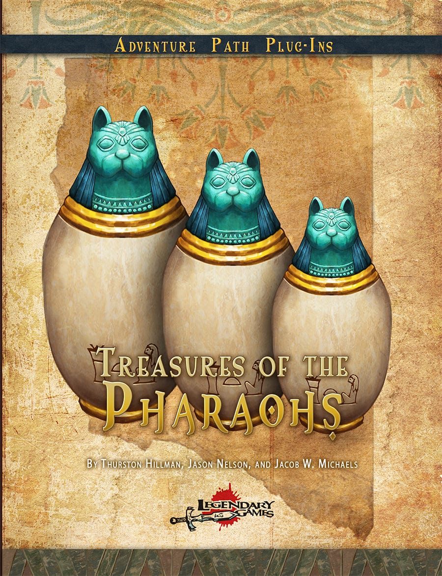 Legendary Games Tabletop Games > Role-Playing Games Pathfinder: Treasury of the Pharaohs Second Edition 2370011362137 LGP 172MU01PF2