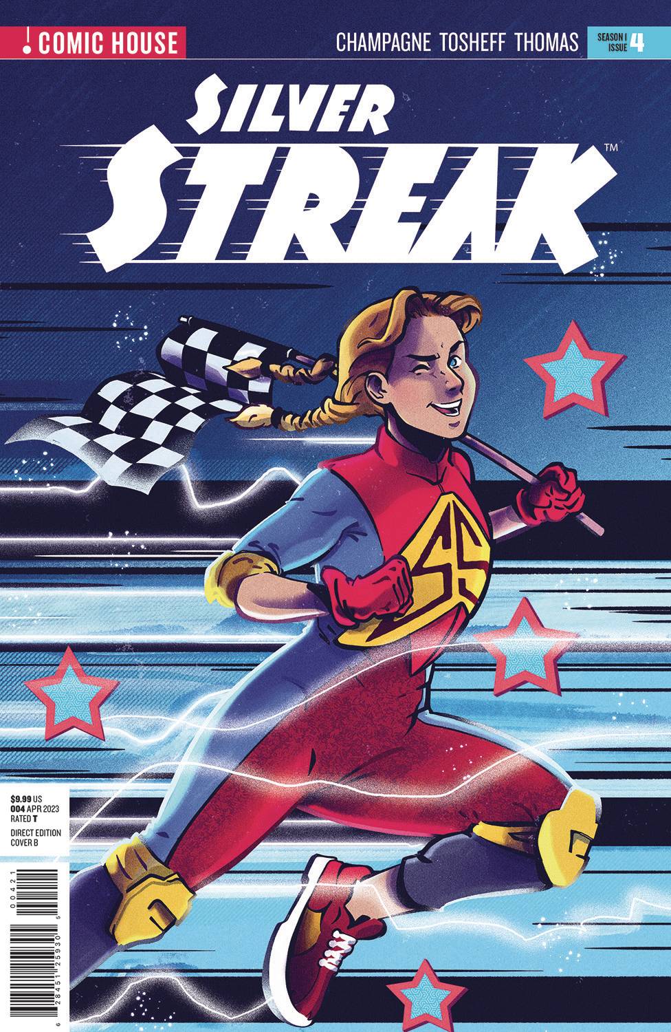 Lev Gleason - Comic House Comic Books SILVER STREAK SEASON 1 #4 CVR B 62845125930500421 FEB231555