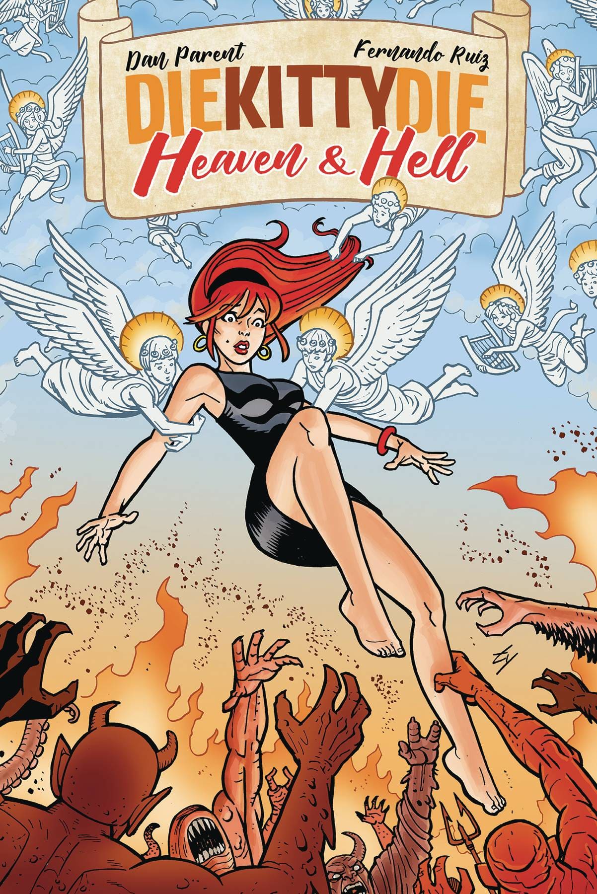 LEV GLEASON - NEW FRIDAY Graphic Novel Die Kitty Die HC Heaven And Hell 9781988247380 JAN191790