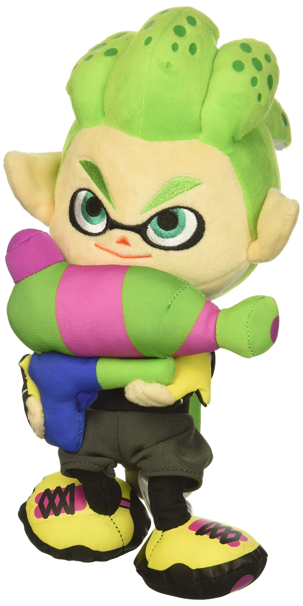 Little Buddy Toys > Plushies Little Buddy: Splatoon - Inkling, Green Boy 9" 819996016618 LB-1661