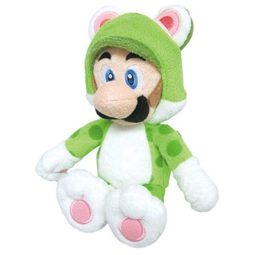 Little Buddy Toys > Plushies Little Buddy: Super Mario 3D World - Cat Luigi 819996013723