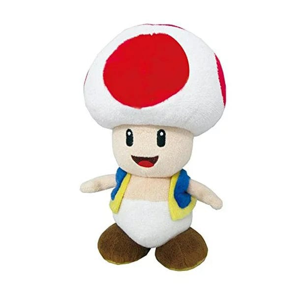 Little Buddy Toys > Plushies Little Buddy: Super Mario - Toad 8" 819996014171 LB-1417