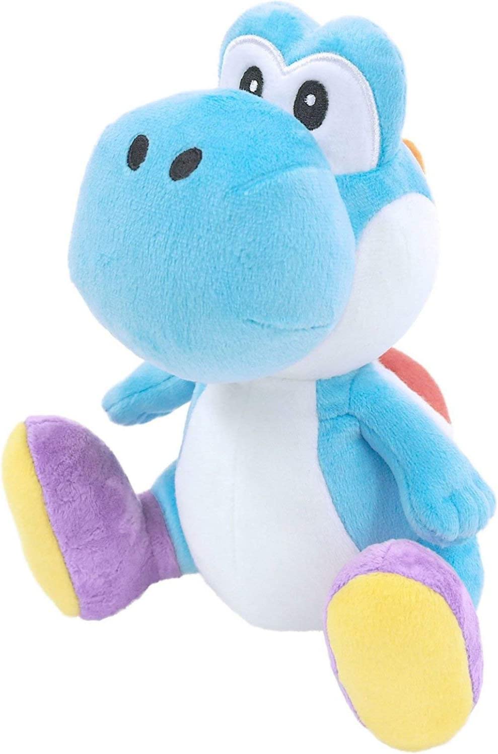 Little Buddy Toys > Plushies Little Buddy: Super Mario - Yoshi, Light Blue 8" 819996012191 1TPSMY6LB