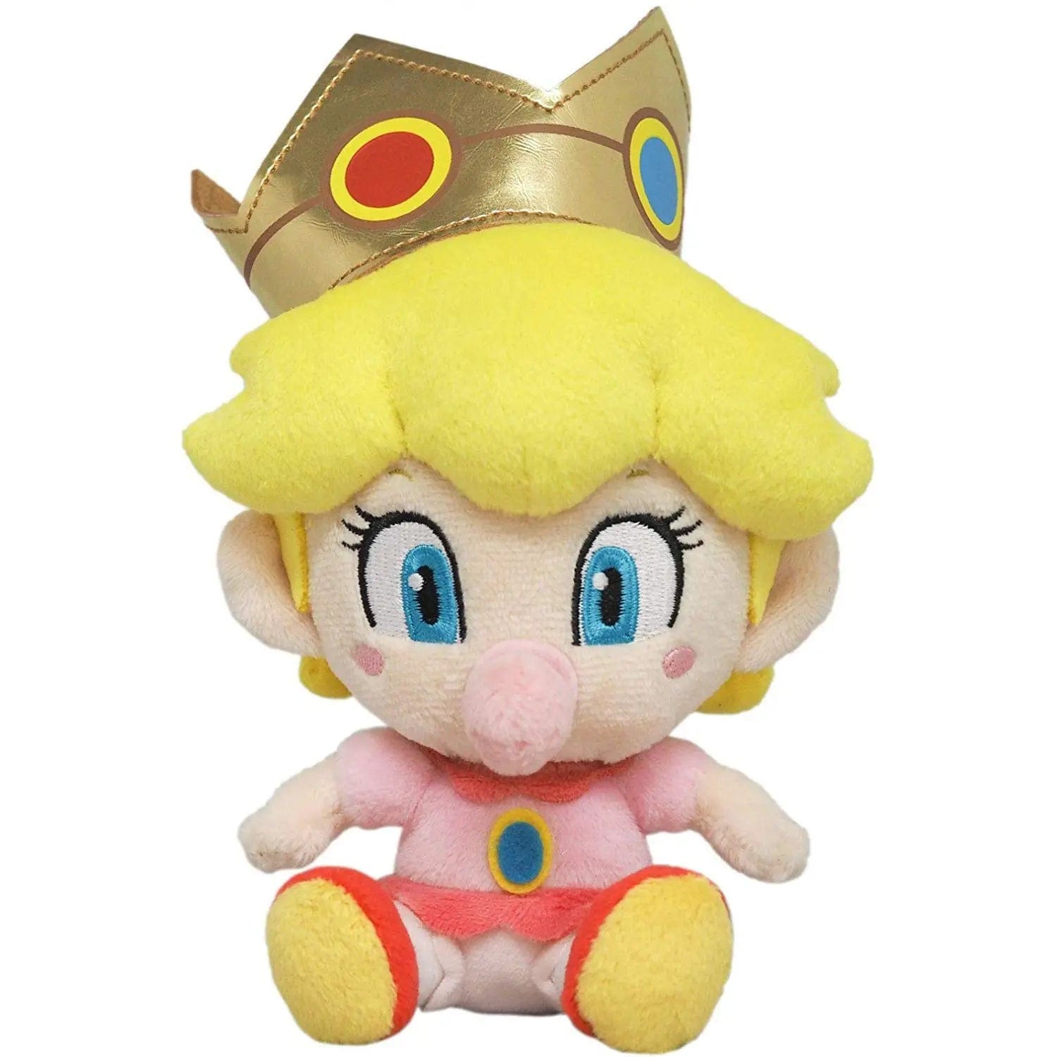 Little Buddy Toys > Plushies San-Ei: Super Mario All Star Collection - Baby Peach 819996012498 1TPMARBP5