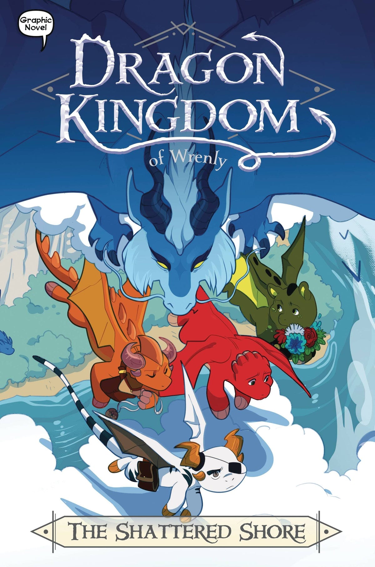 LITTLE SIMON Graphic Novel Dragon Kingdom Of Wrenly GN Vol 08 Shattered Shore 9781665904582 AUG221628