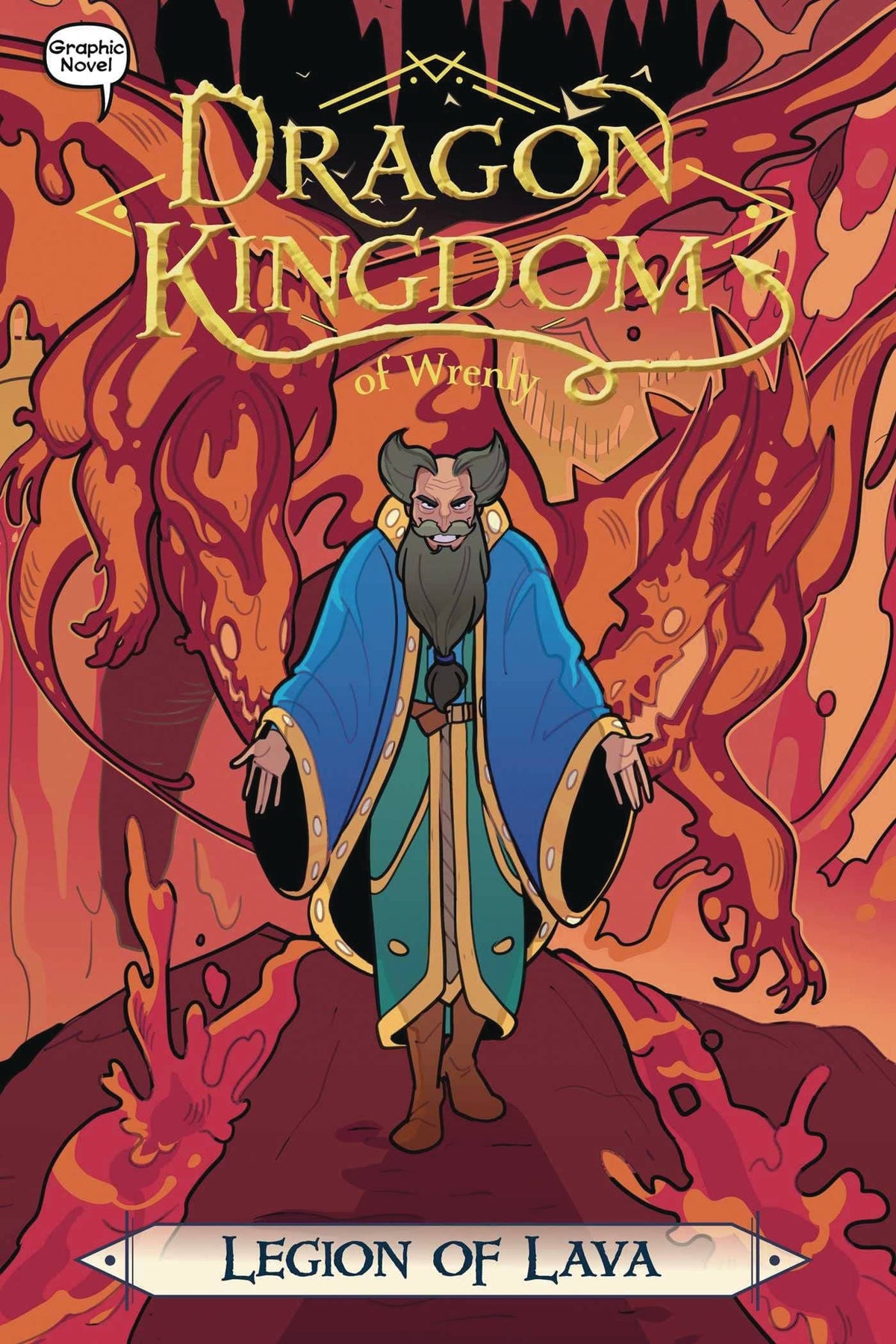 LITTLE SIMON Graphic Novel Dragon Kingdom Of Wrenly GN Vol 09 Legion Of Lava 9781665904612 FEB231567