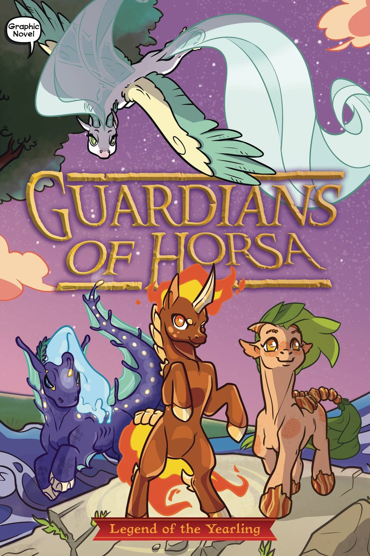 LITTLE SIMON Graphic Novel Guardians Of Horsa GN Vol 01 Legend Of Yearling 9781665931564 NOV221682