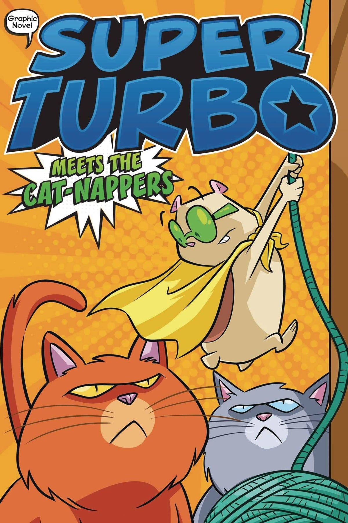 LITTLE SIMON Graphic Novel Super Turbo GN Vol 07 Meets The Cat-Nappers 9781665915748 JUN221703