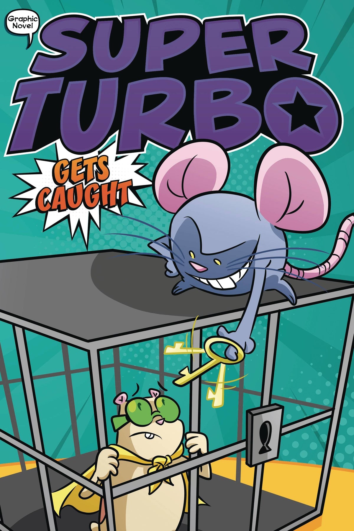 LITTLE SIMON Graphic Novel Super Turbo GN Vol 08 Gets Caught 9781665915779 SEP221798