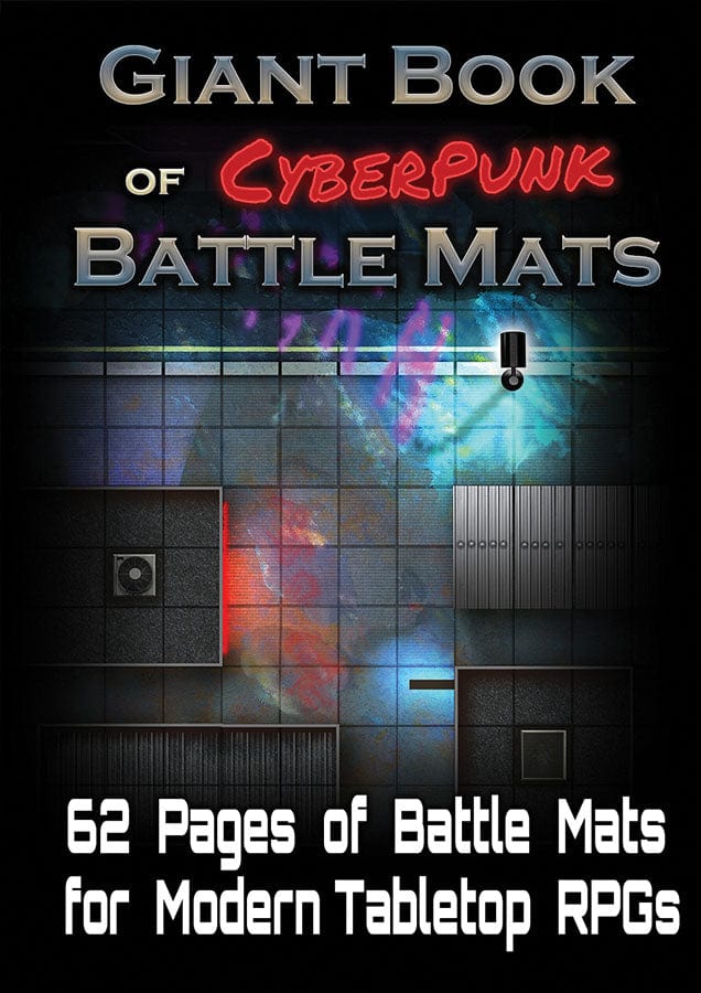 Giant Book of CyberPunk Battle Mats - Third Eye