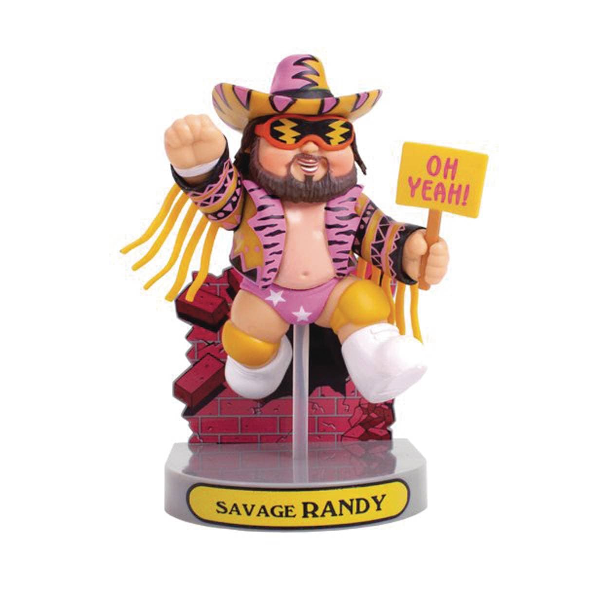 Loyal Subjects: Garbage Pail Kids x WWE - Savage Randy - Third Eye