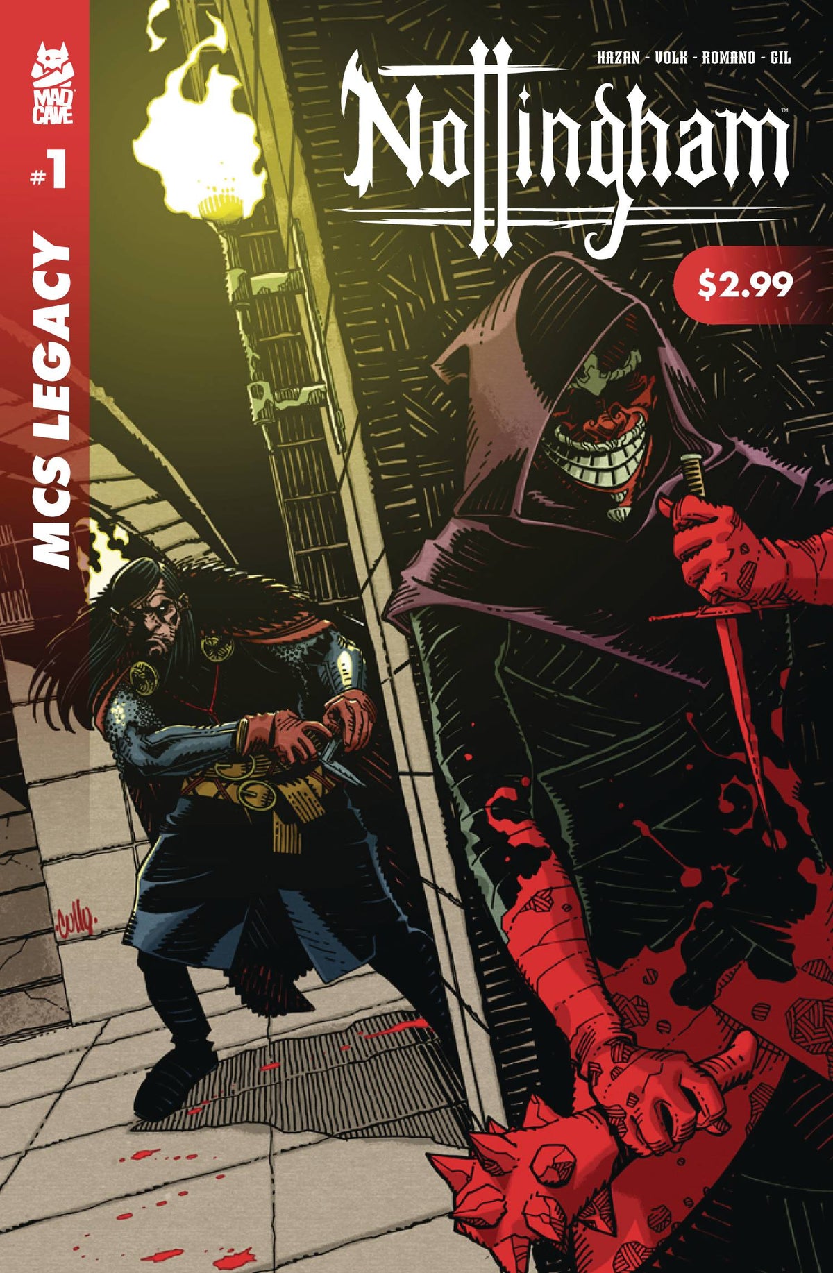 Mad Cave Studios Comic Books MAD CAVE STUDIOS LEGACY NOTTINGHAM (MR) 73858236772200111 JUN221709