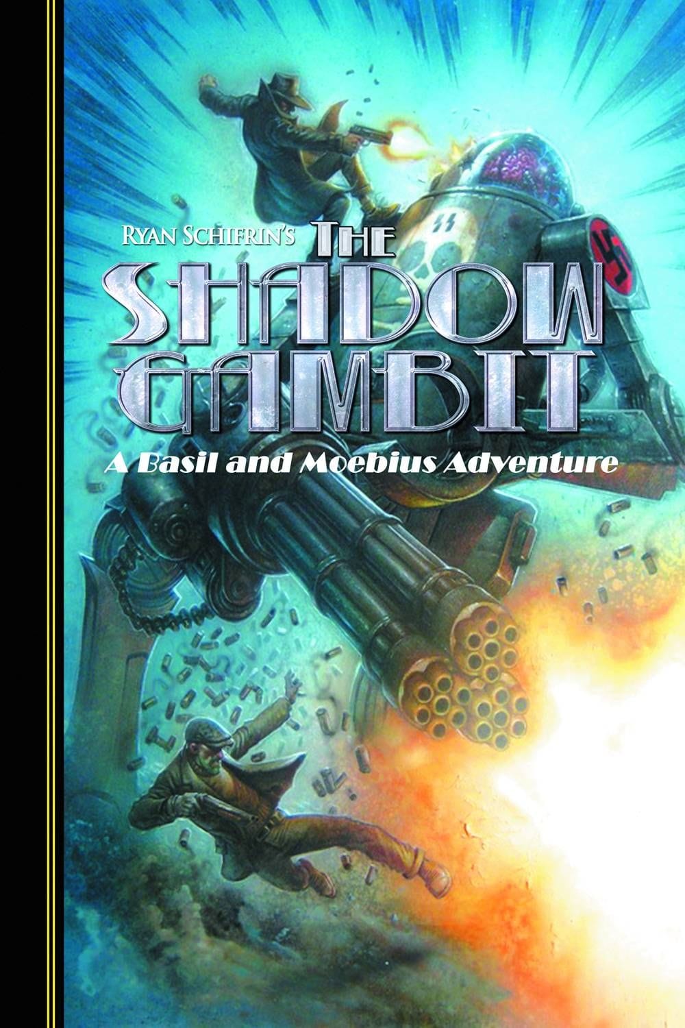 MAGNETIC PRESS INC. Graphic Novel Adventures Of Basil And Moebius HC Vol 02 Shadow Gambit (MR) 9781942367031 APR151599