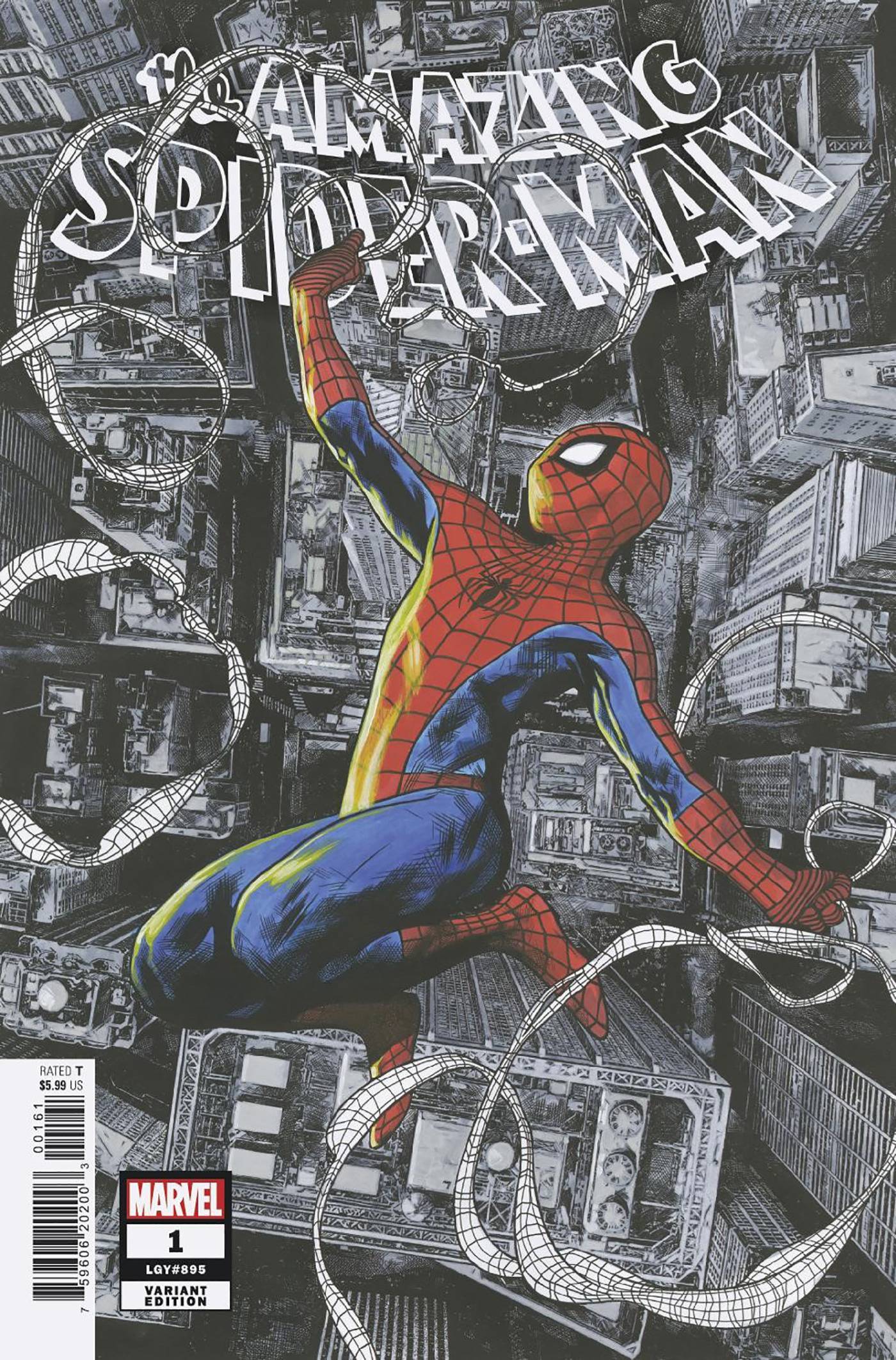 AMAZING SPIDER-MAN #1 1:25 CHAREST VAR