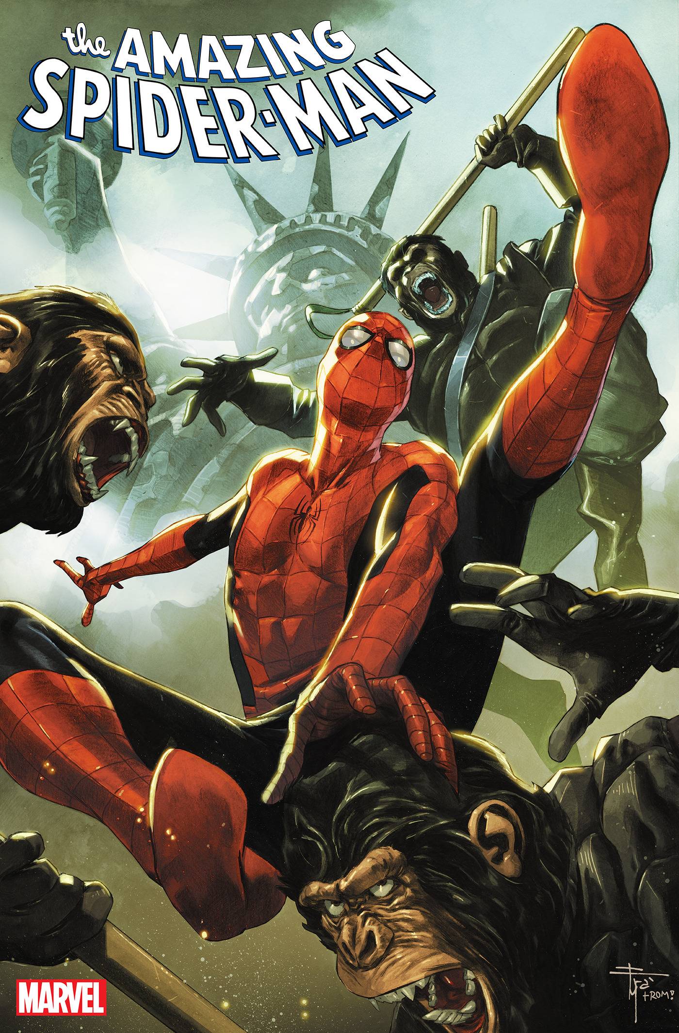 AMAZING SPIDER-MAN #19 PLANET OF THE APES VAR