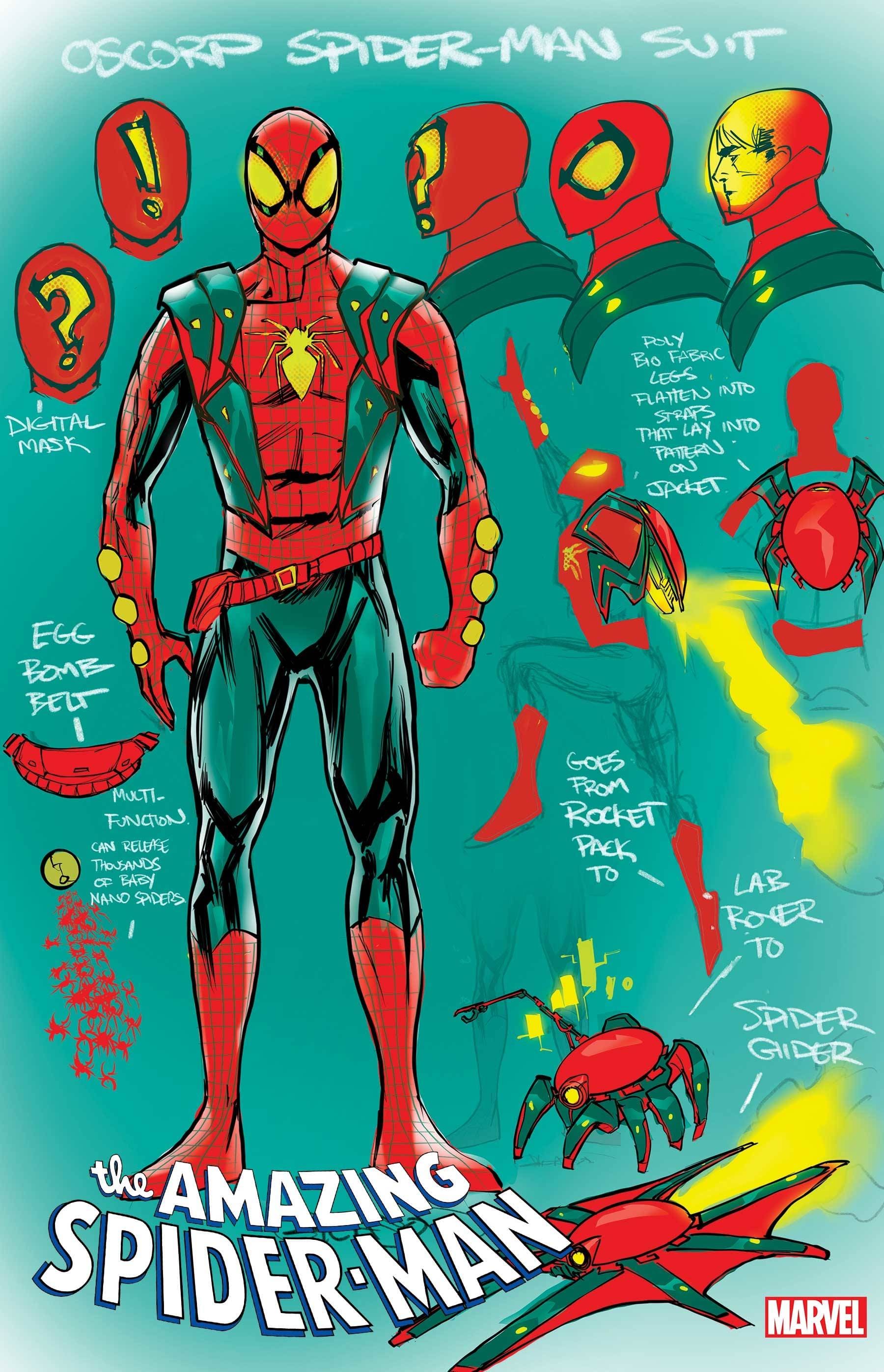 AMAZING SPIDER-MAN #7 1:10 INCV GLEASON DESIGN VAR