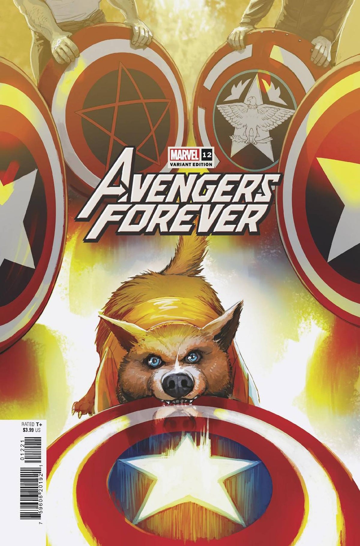 AVENGERS FOREVER #12 HANS VAR - Third Eye