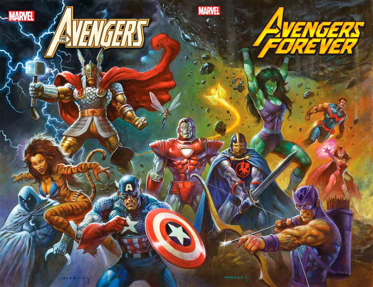 AVENGERS FOREVER #13 80S AVENGERS ASSEMBLE CONNECT VAR - Third Eye