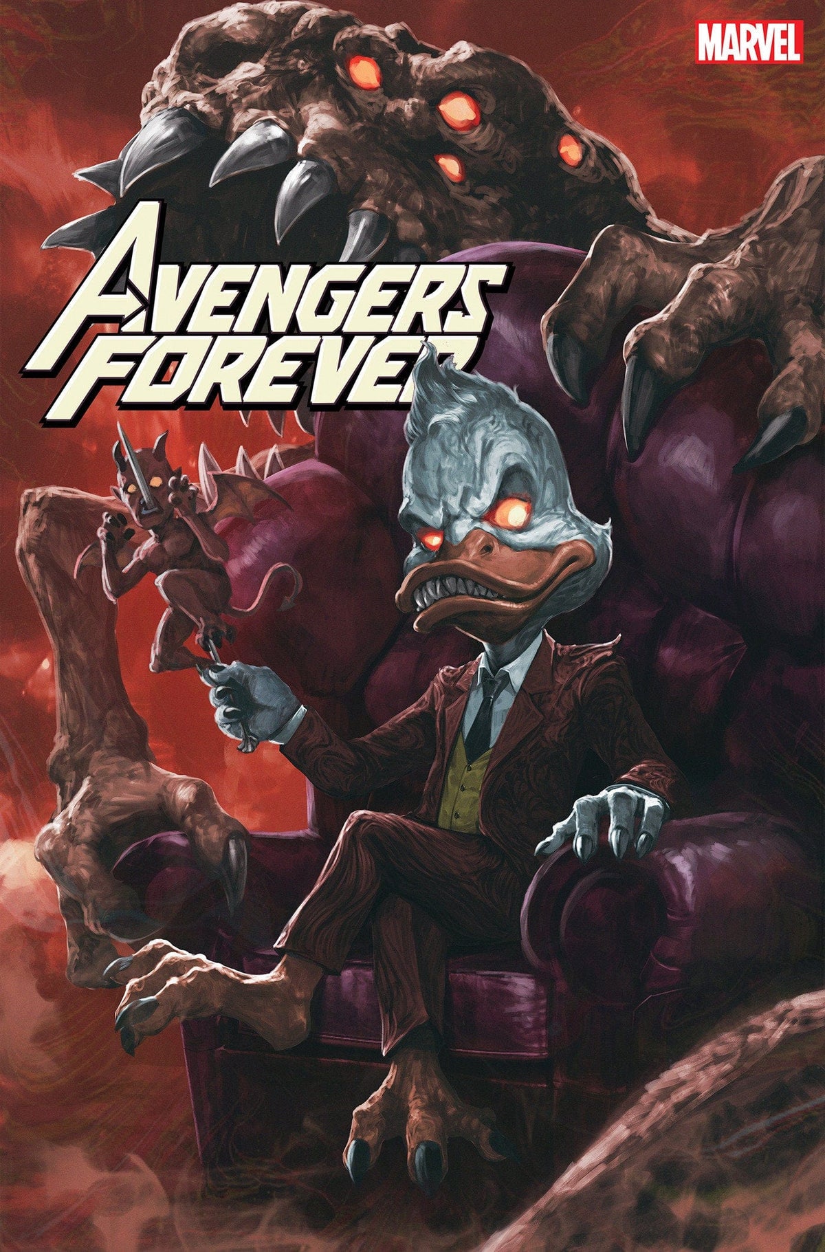 AVENGERS FOREVER #13 DEMONIZED VAR - Third Eye