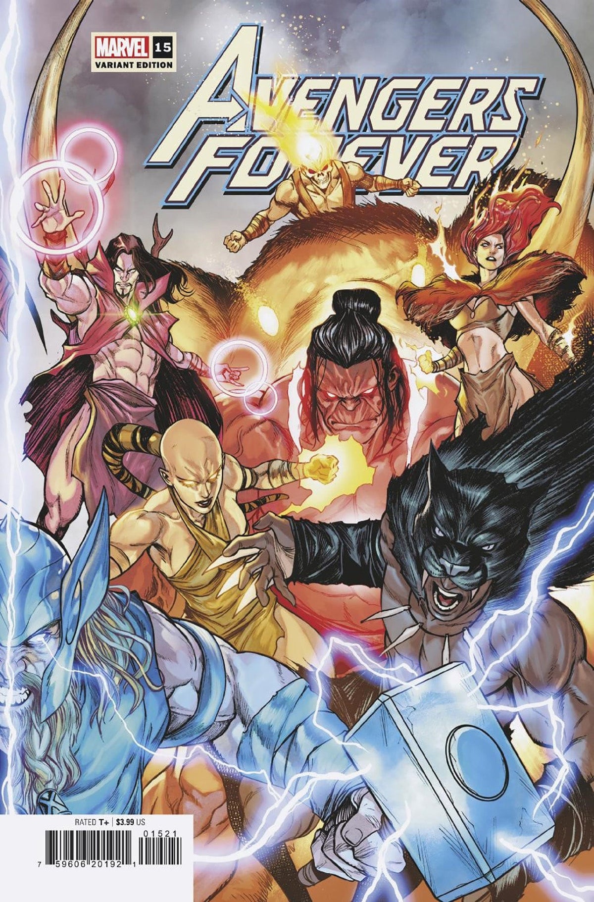 AVENGERS FOREVER #15 PAST FUTURE AVENGERS ASSEMBLE CONNECTIN - Third Eye