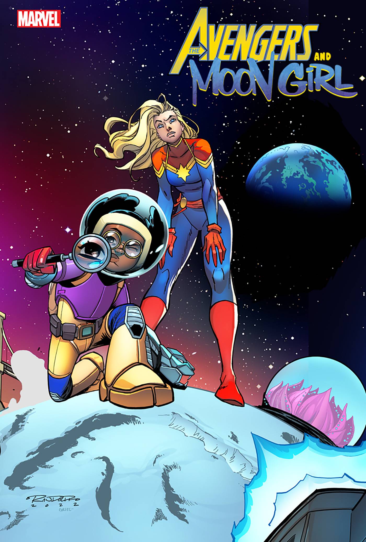 AVENGERS MOON GIRL #1 RANDOLPH CONNECTING VAR