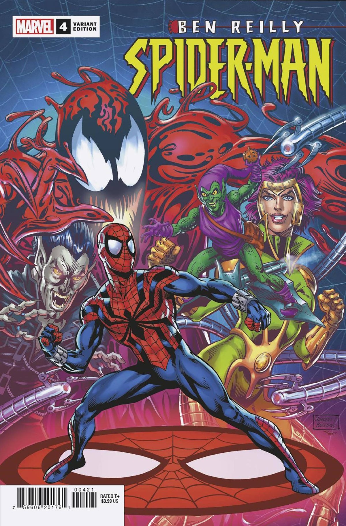 Marvel Comic Books BEN REILLY SPIDER-MAN #4 (OF 5) JURGENS VAR 75960620176100421 FEB220922