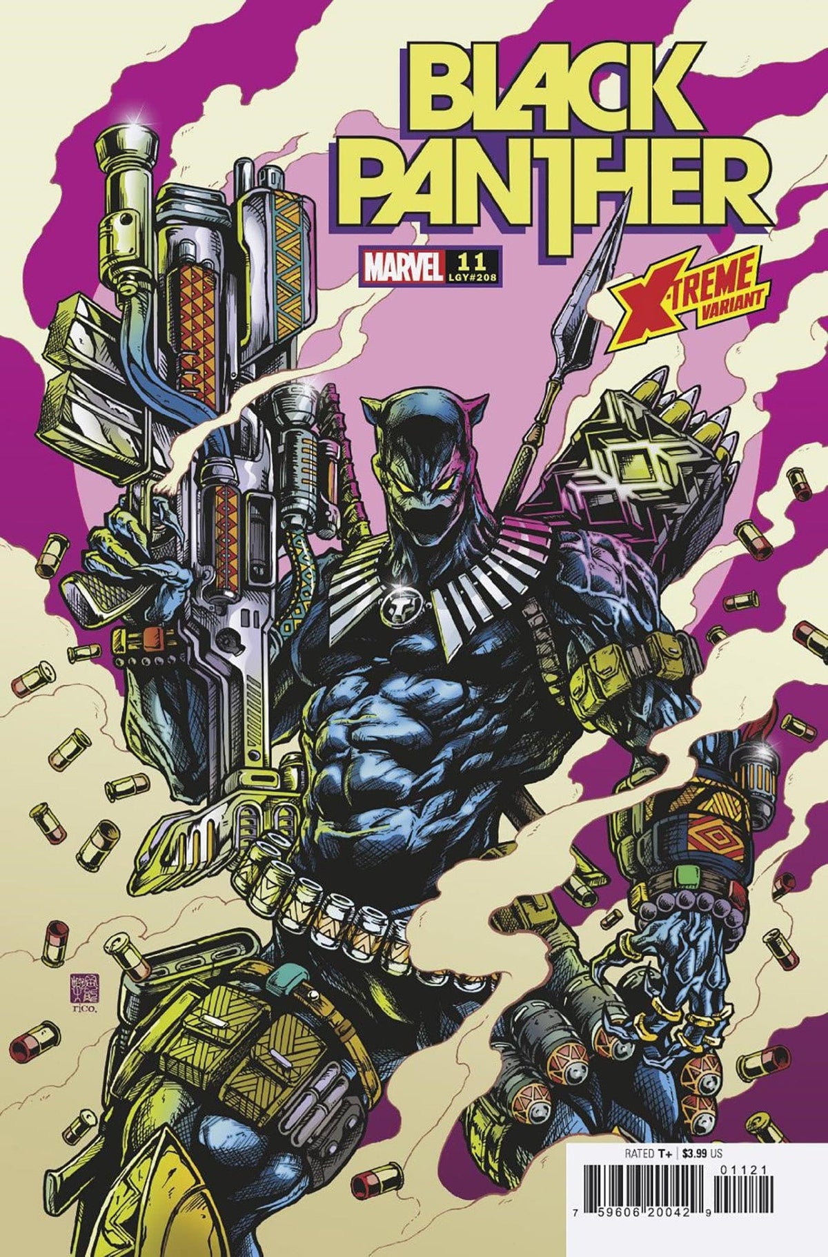 Marvel Comic Books BLACK PANTHER #11 OKAZAKI X-TREME MARVEL VAR 75960620042901121 SEP221018