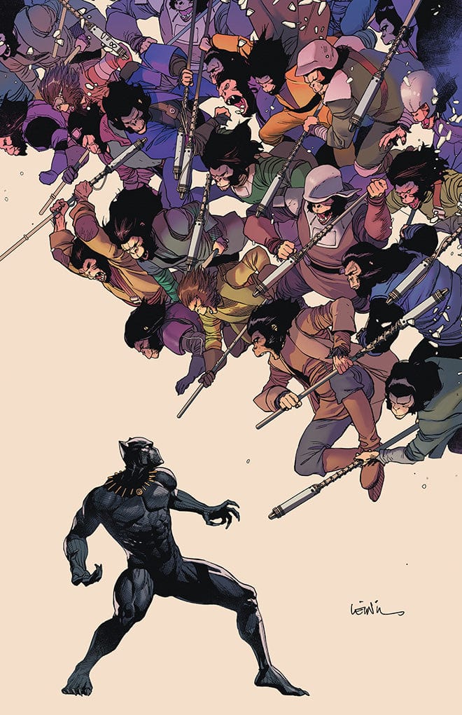 BLACK PANTHER #14 YU PLANET OF THE APES VAR