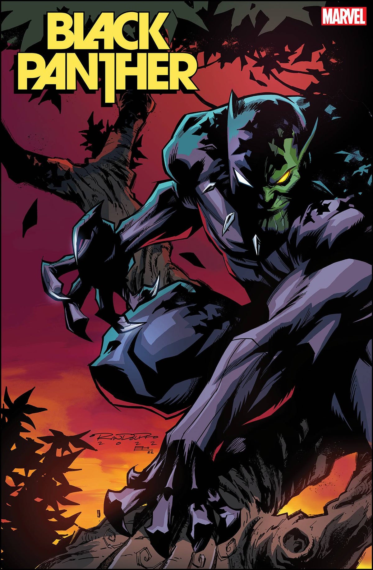 BLACK PANTHER #6 RANDOLPH SKRULL VAR - Third Eye