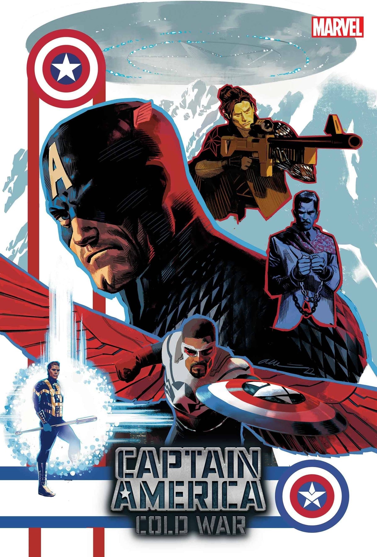 CAPTAIN AMERICA COLD WAR ALPHA #1 ACUNA VAR - Third Eye