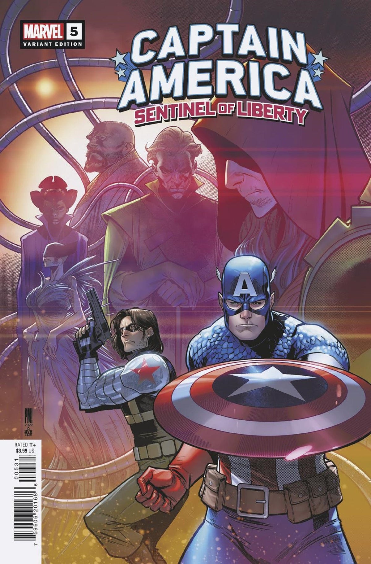 CAPTAIN AMERICA SENTINEL OF LIBERTY #5 MEDINA CONNECTING COV - Third Eye