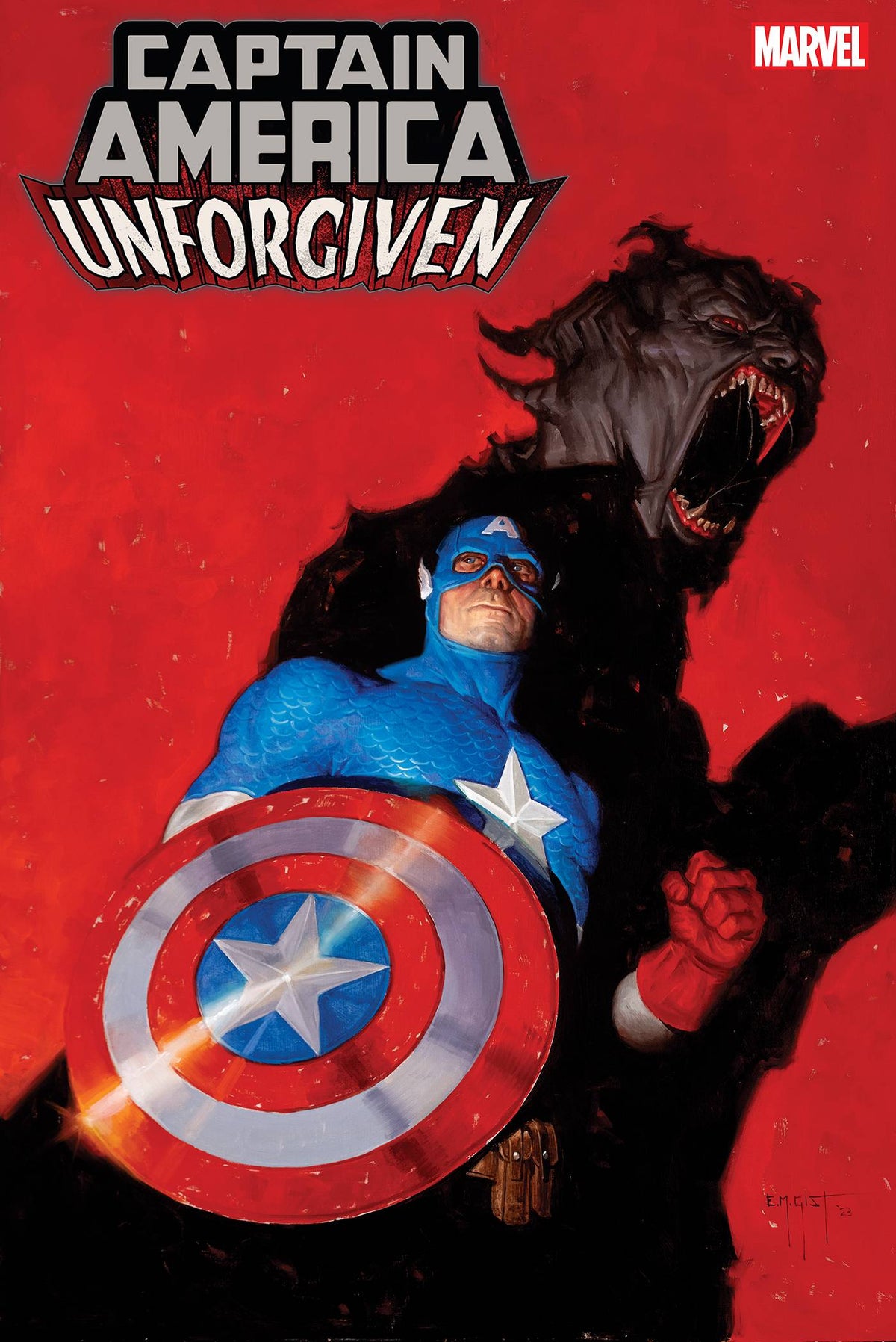 Marvel Comic Books CAPTAIN AMERICA UNFORGIVEN #1 GIST VAR 75960620324600121 FEB230811