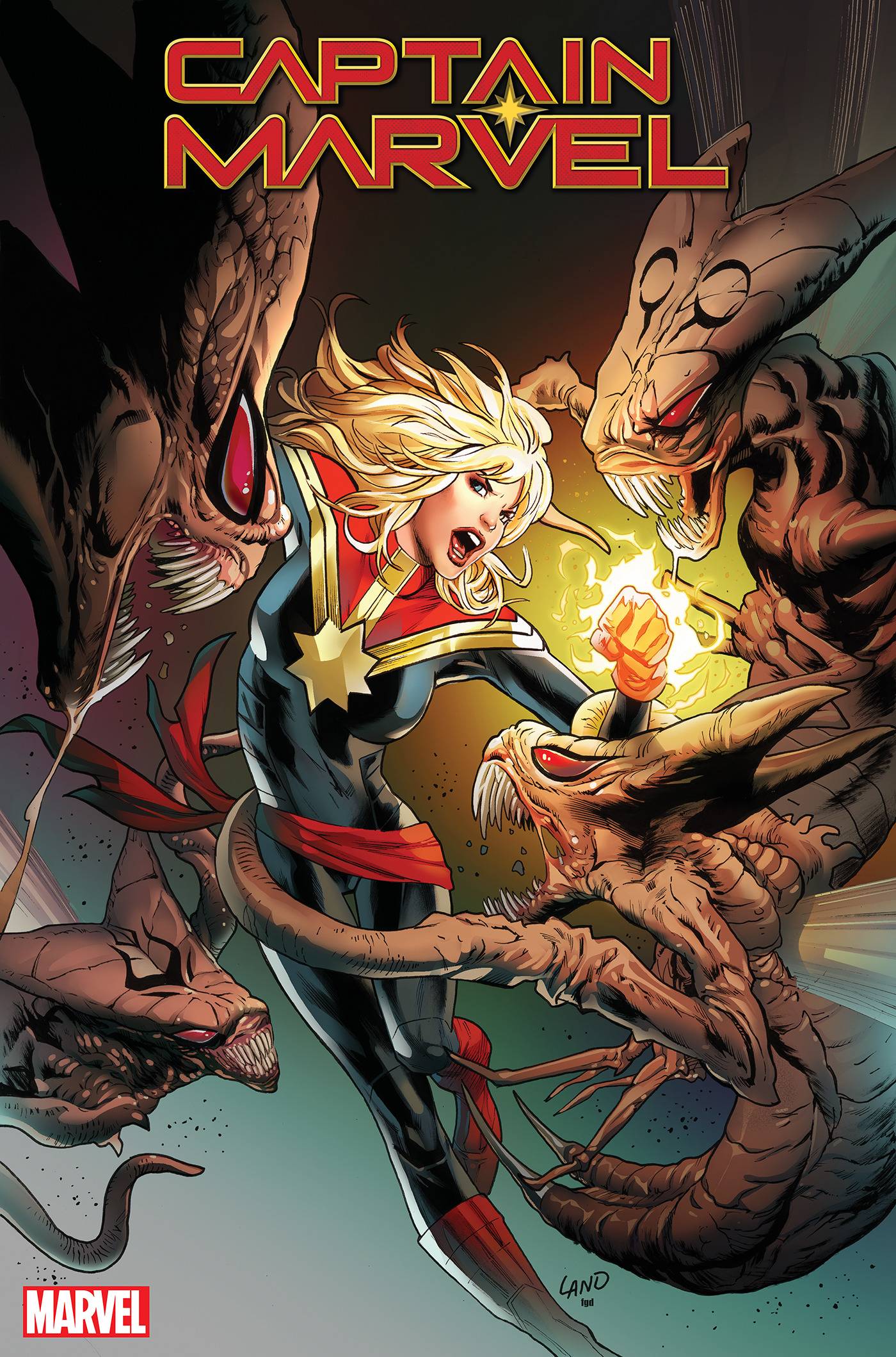 CAPTAIN MARVEL #46 LAND VAR