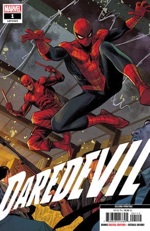 DAREDEVIL #1 CHECCHETTO 2ND PRINTING VAR