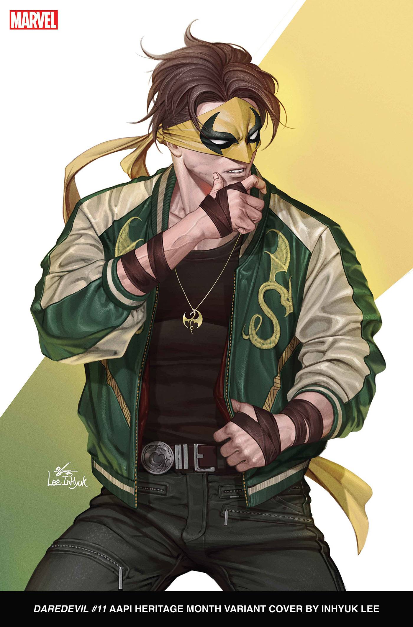 DAREDEVIL #11 INHYUK LEE IRON FIST AAPI HERITAGE MONTH VAR