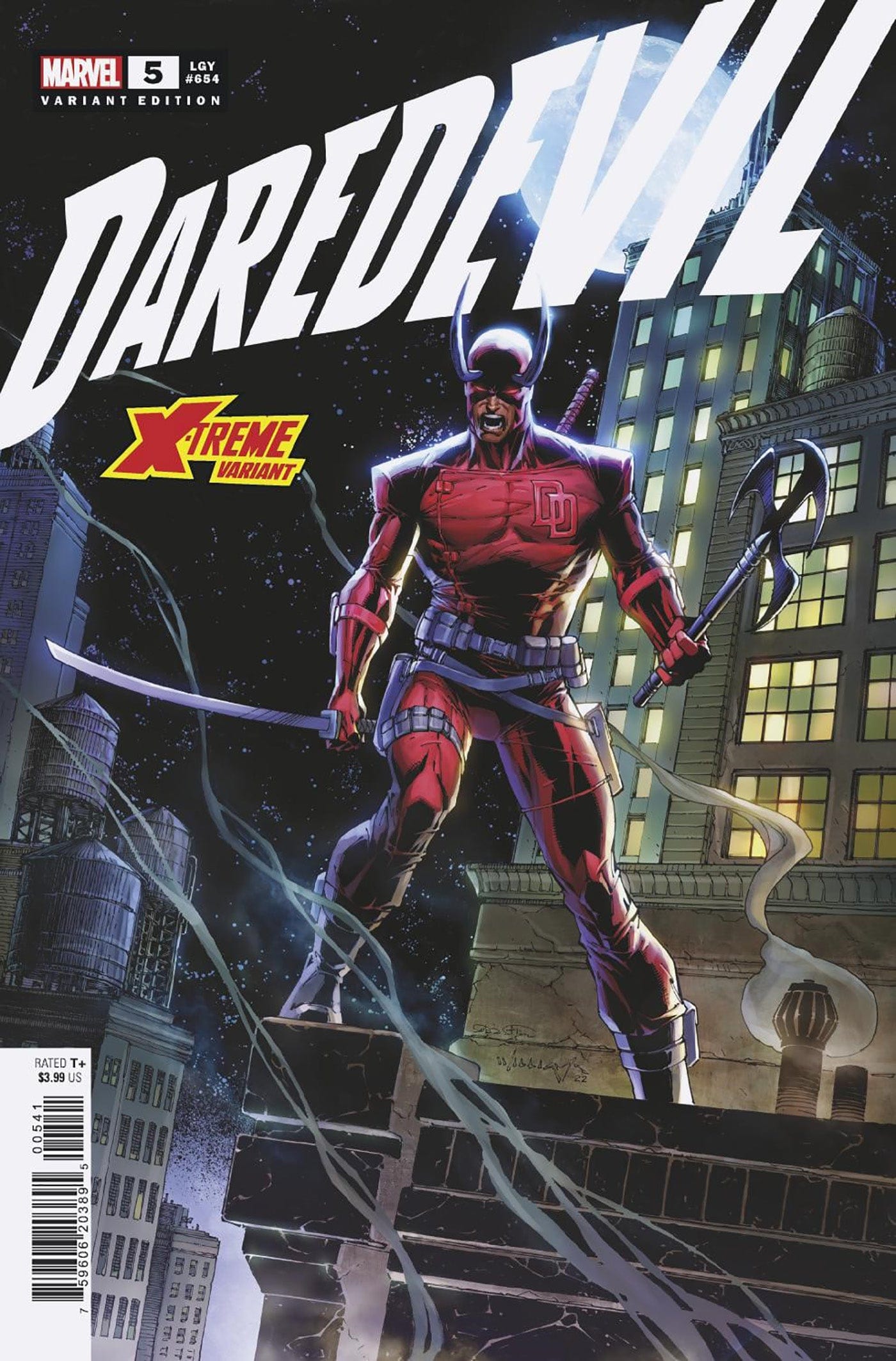 DAREDEVIL #5 WILLAIMS X-TREME MARVEL VAR