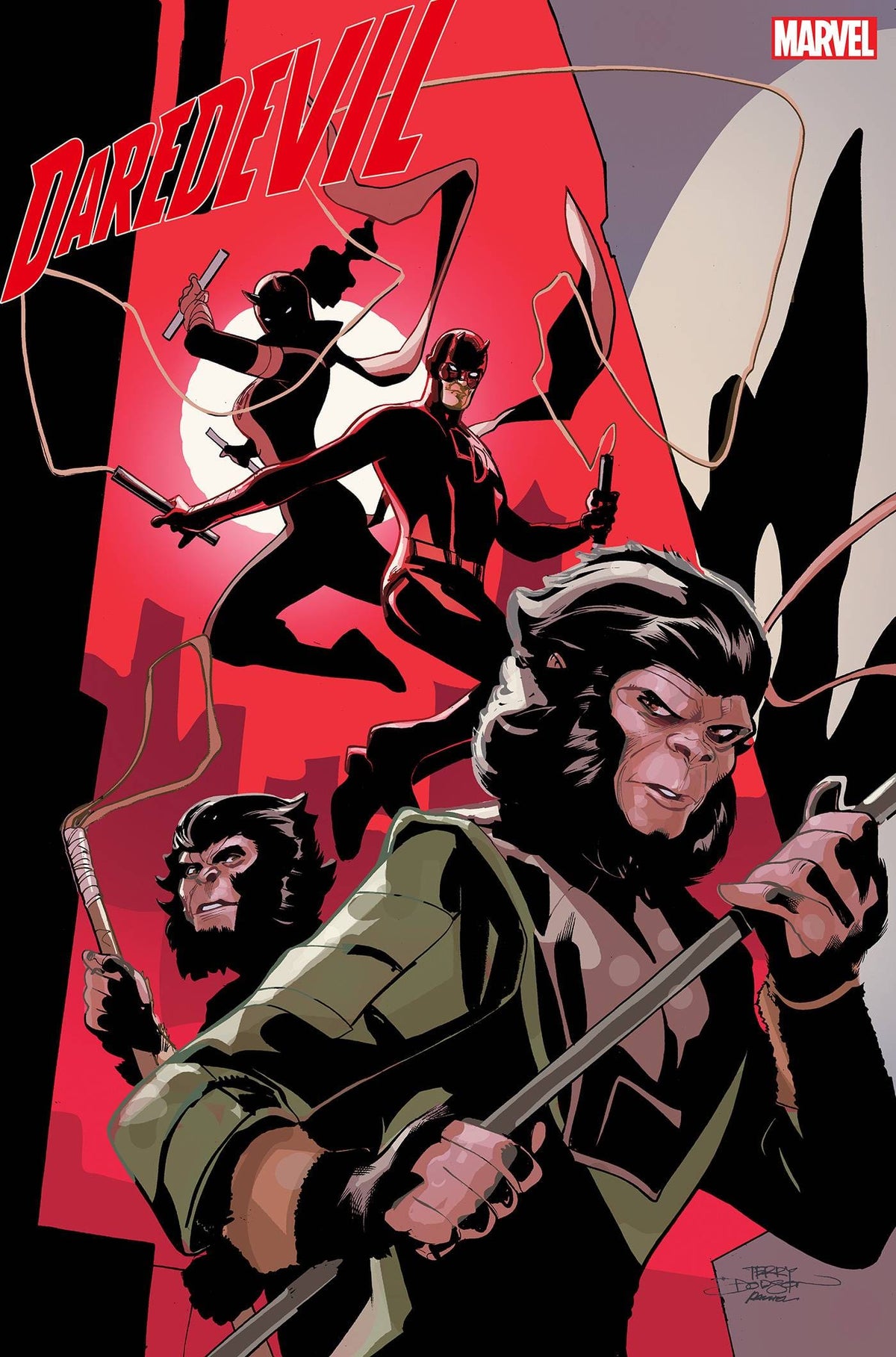 DAREDEVIL #8 DODSON PLANET OF THE APES VAR - Third Eye