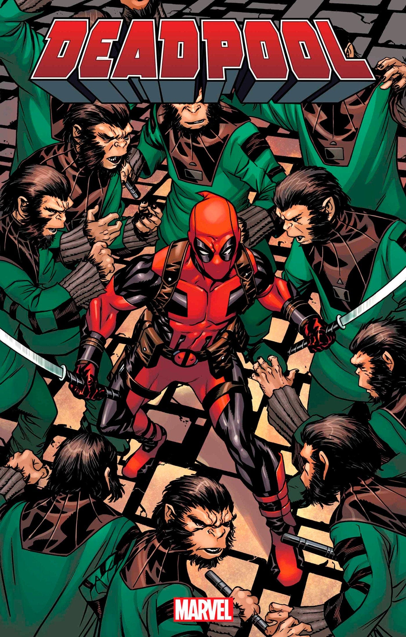 DEADPOOL #4 MCKONE PLANET OF THE APES VAR