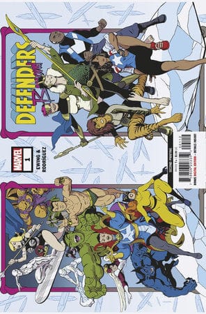 DEFENDERS BEYOND #1 RODRIGUEZ 2ND PRINTING VAR