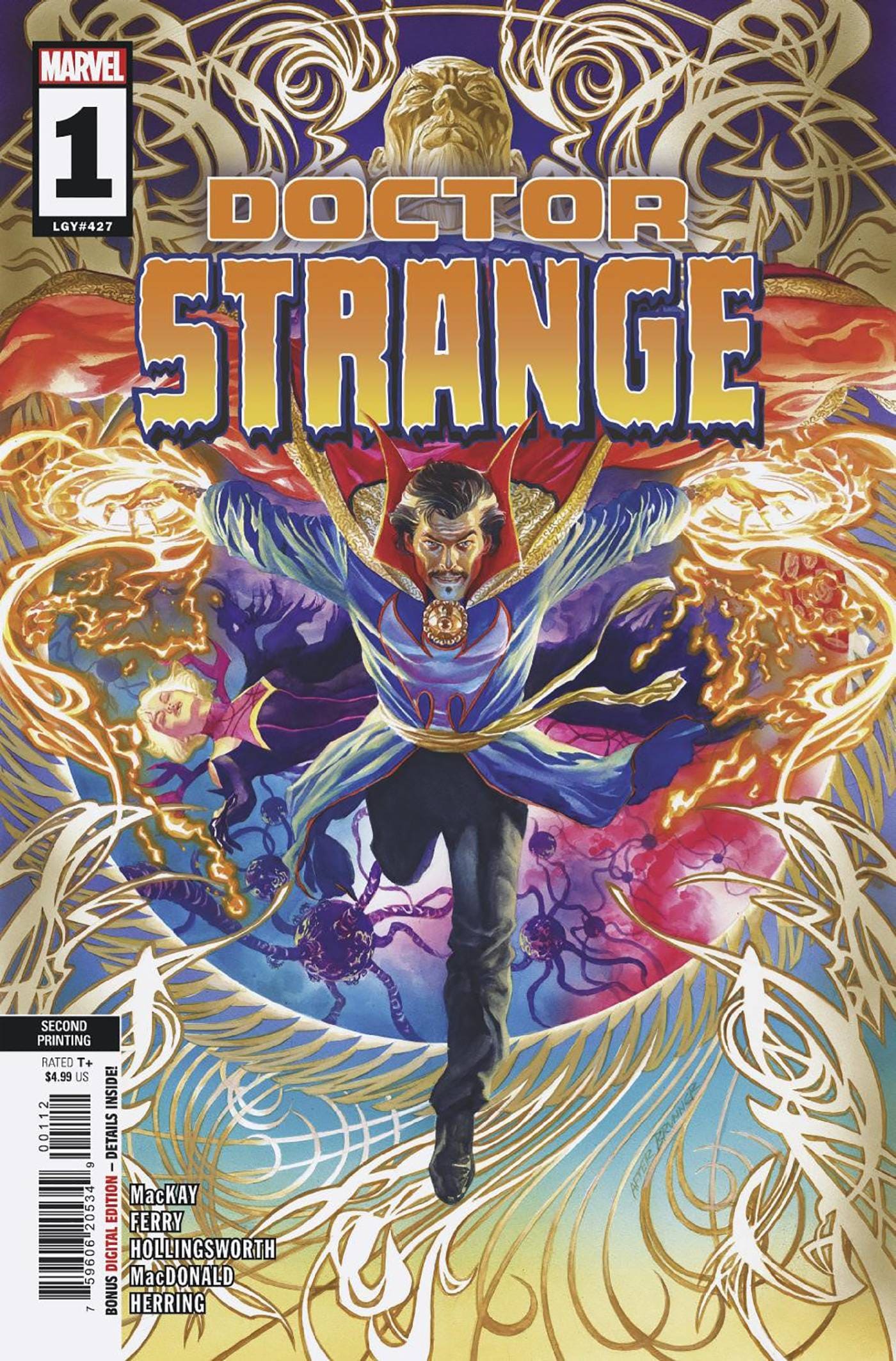 DOCTOR STRANGE #1 ALEX ROSS 2ND PRINTING VARIANT