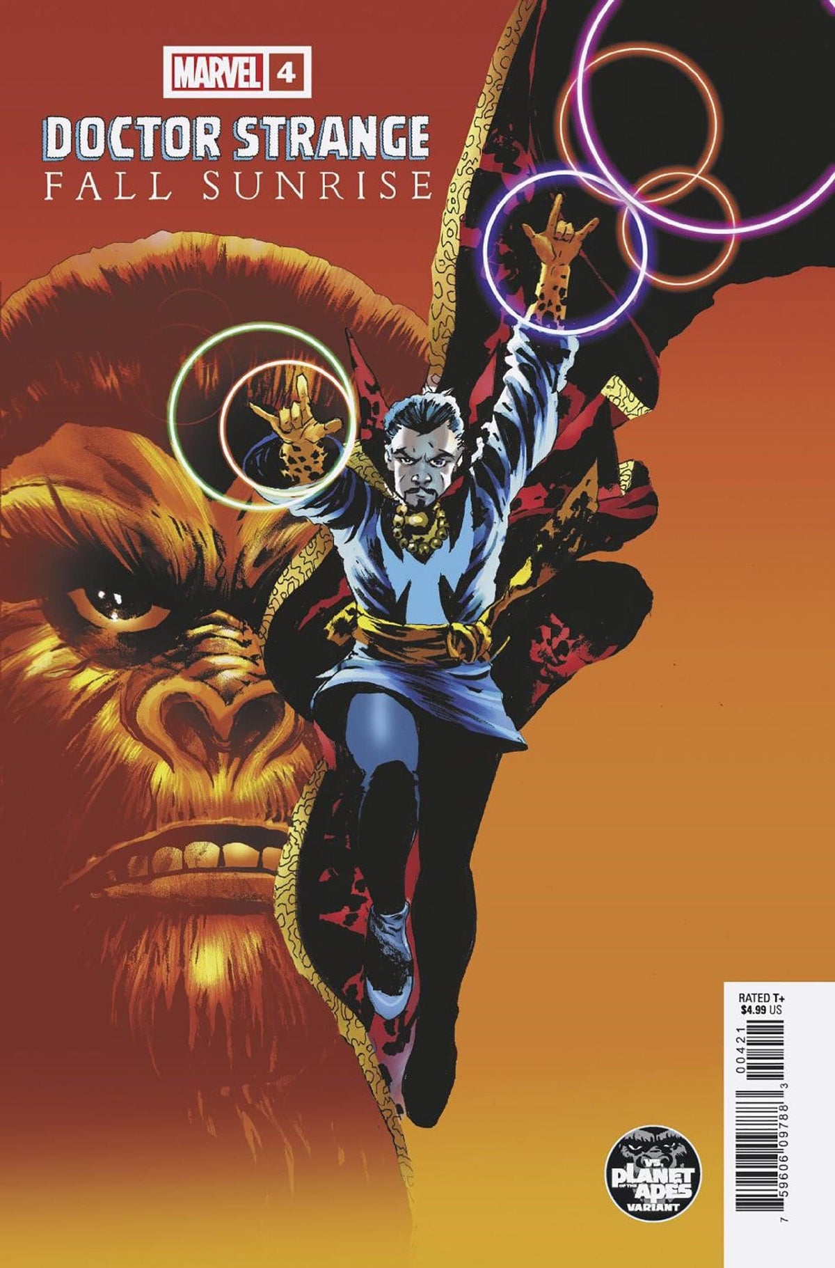 DOCTOR STRANGE FALL SUNRISE #4 (OF 4) PLANET OF APES VAR - Third Eye