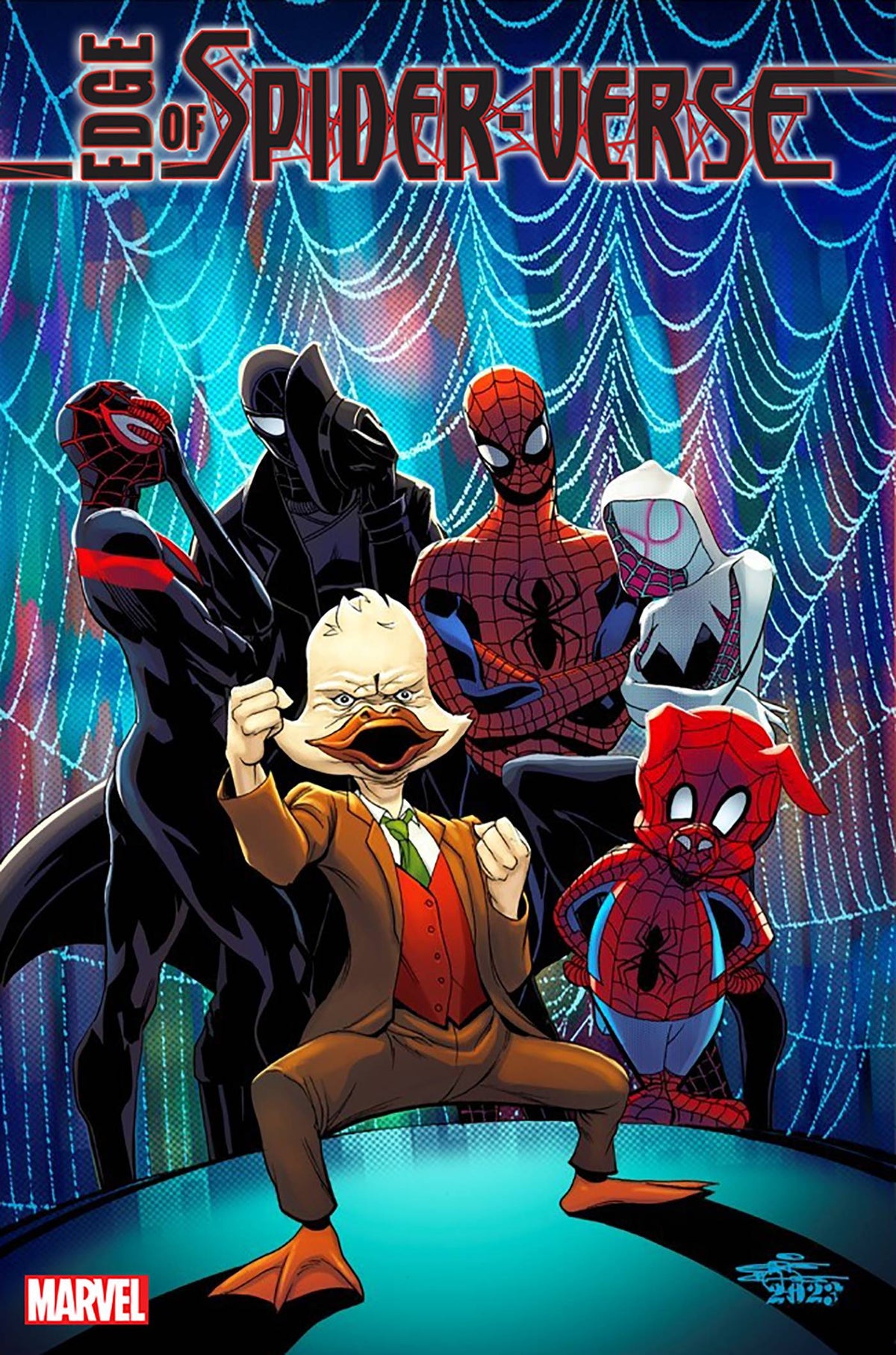 Marvel Comic Books EDGE OF SPIDER-VERSE #1 (OF 4) CHRISCROSS HOWARD THE DUCK VA 75960620643800131 MAR230617