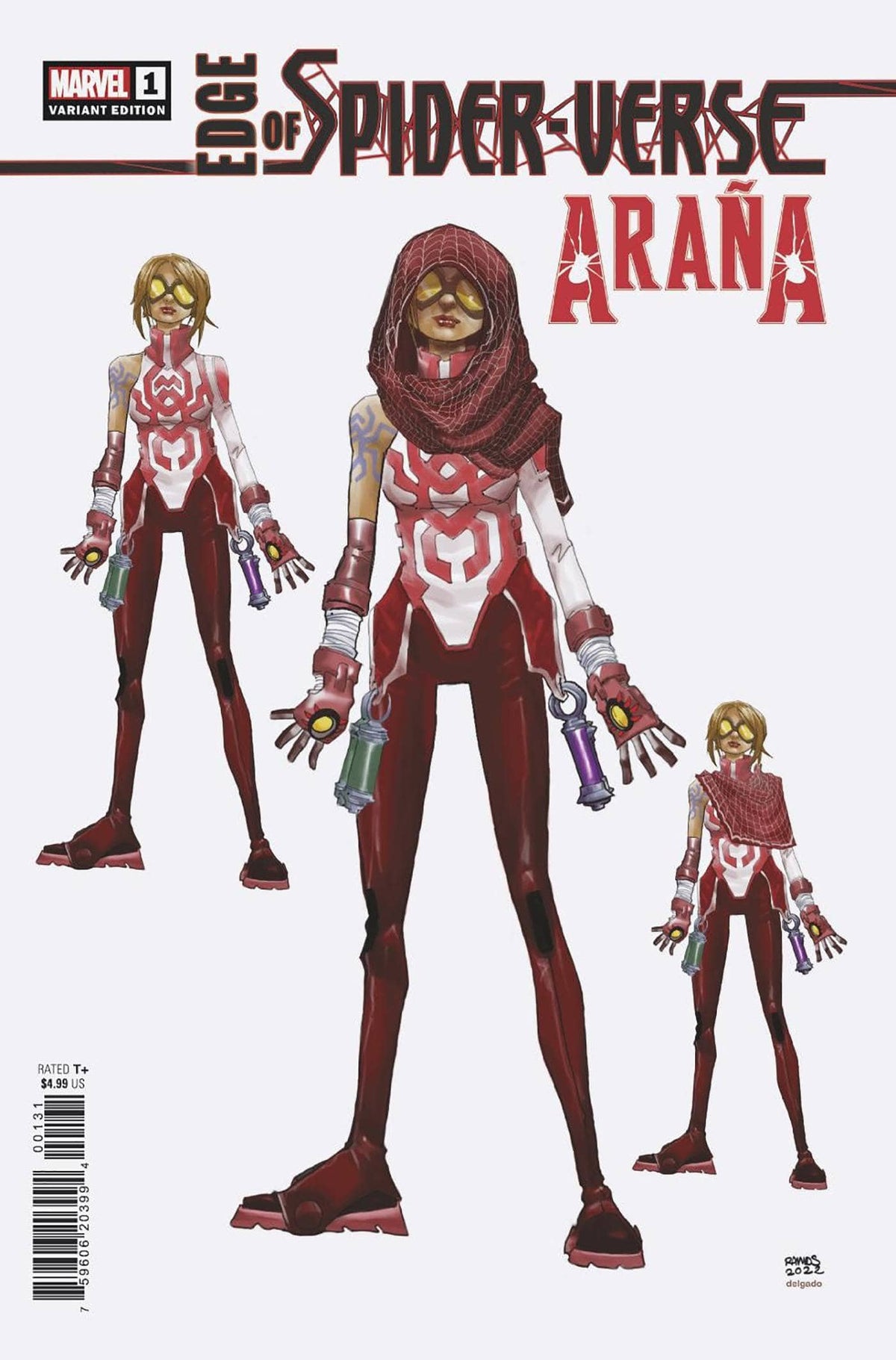 EDGE OF SPIDER-VERSE #1 (OF 5) 1:10 INCV RAMOS DESIGN VAR - Third Eye