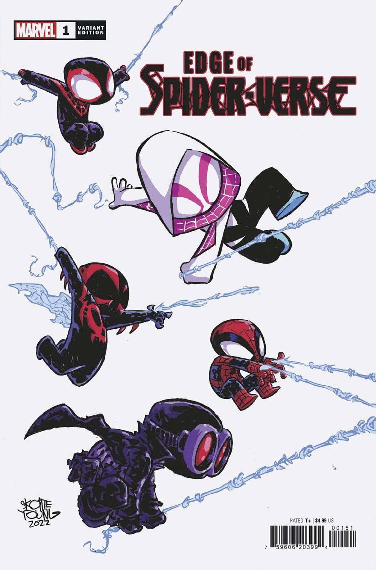 EDGE OF SPIDER-VERSE #1 (OF 5) YOUNG VAR - Third Eye