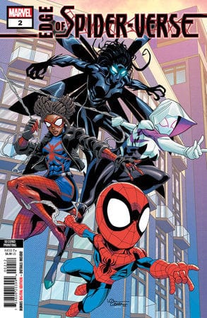 EDGE OF SPIDER-VERSE #2 LUBERA 2ND PTG VAR