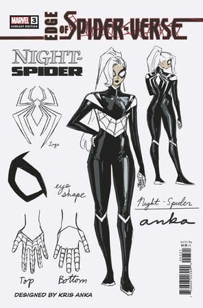 EDGE OF SPIDER-VERSE #3 (OF 5) 1:10 INCV ANKA DESIGN VAR