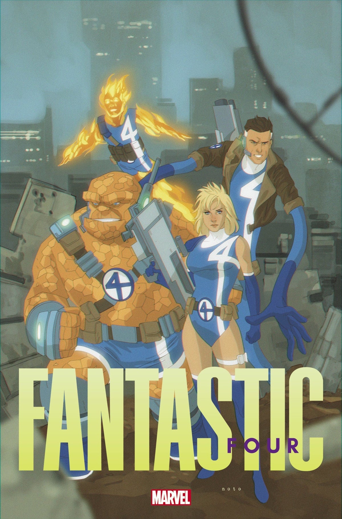 FANTASTIC FOUR #1 NOTO X-TREME MARVEL VAR - Third Eye