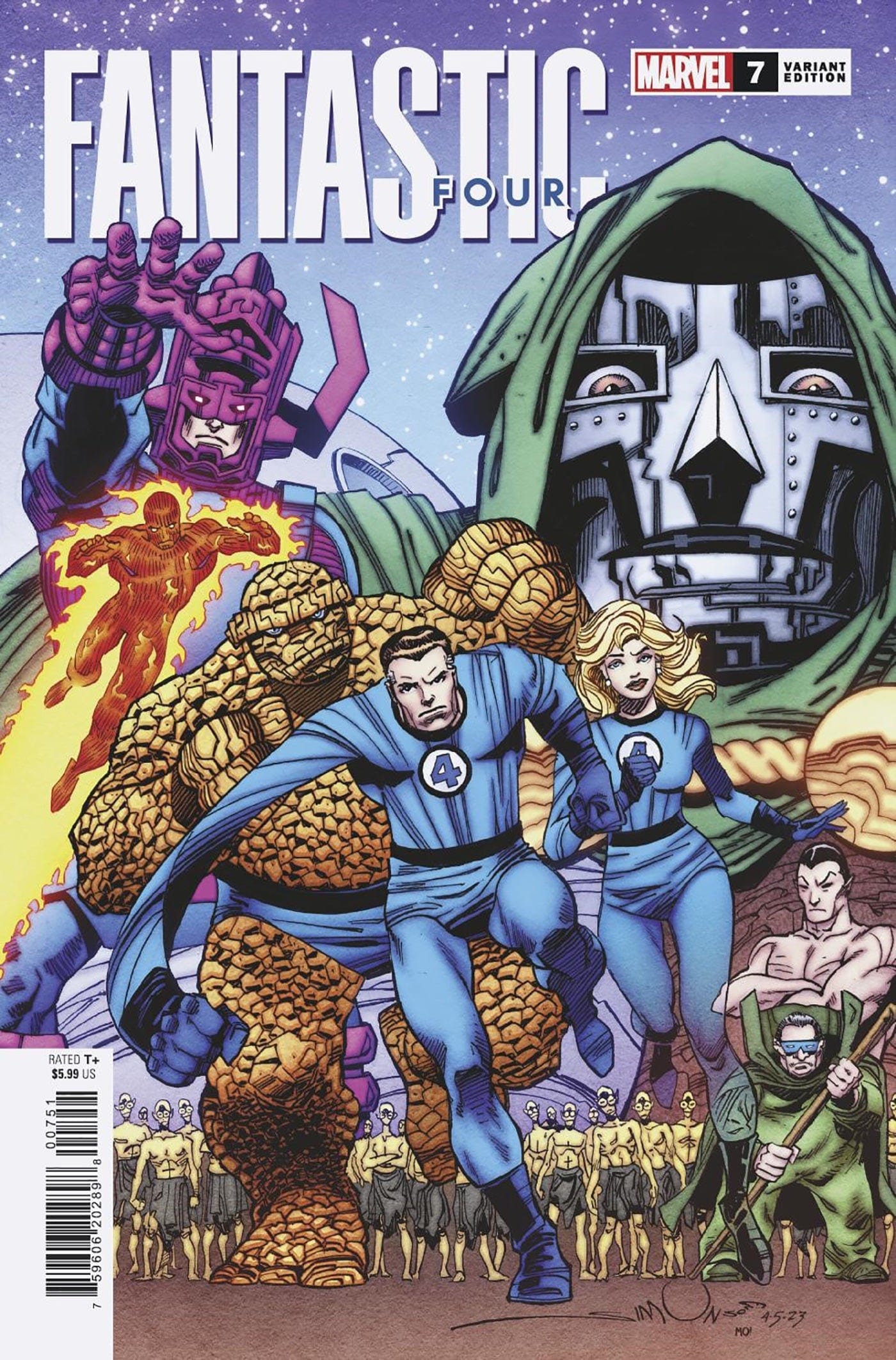 FANTASTIC FOUR #7 WALT SIMONSON VAR