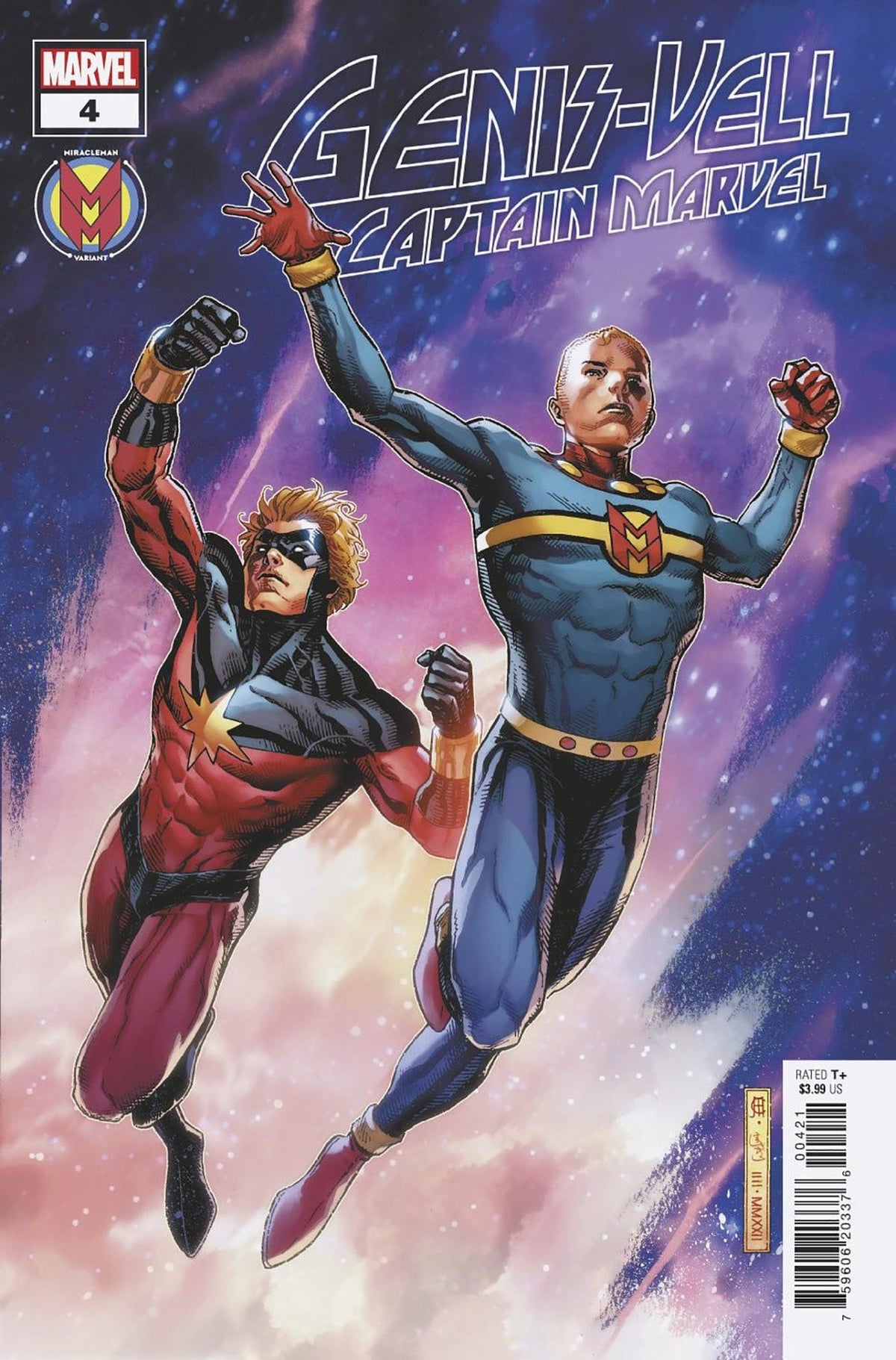 GENIS-VELL CAPTAIN MARVEL #4 (OF 5) CHEUNG MIRACLEMAN VAR - Third Eye